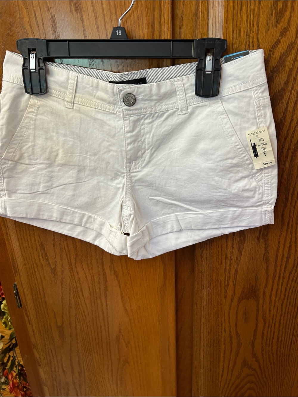 Aeropostale White High Waist Women's Shorts